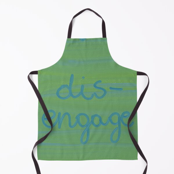 Item preview, DISENGAGE word art print designed and sold by nataliavandalia.