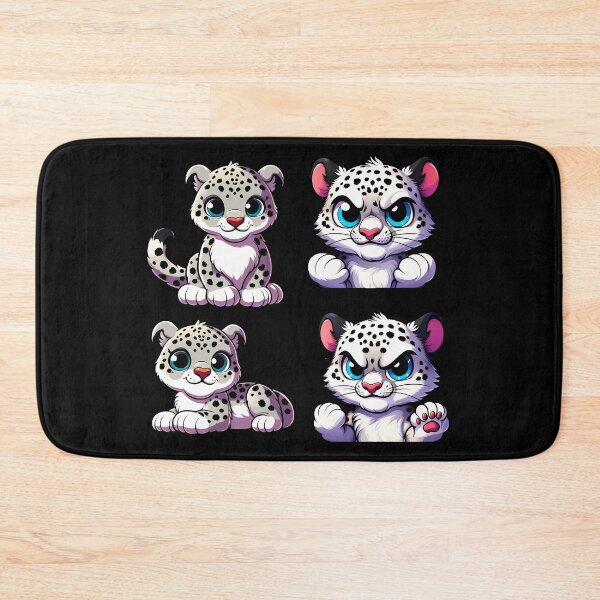 Item preview, Perfect Cute and Angry Snow Leopards designed and sold by Irbisinthebox.