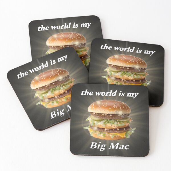 Item preview, the world is my big mac designed and sold by sylviugh.