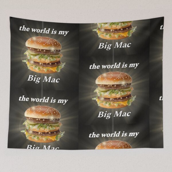 Item preview, the world is my big mac designed and sold by sylviugh.