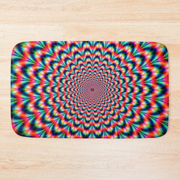 Item preview, Psychedelic Optical Illusion Design - Red, Green and Crazy all Over designed and sold by HeavyHits.