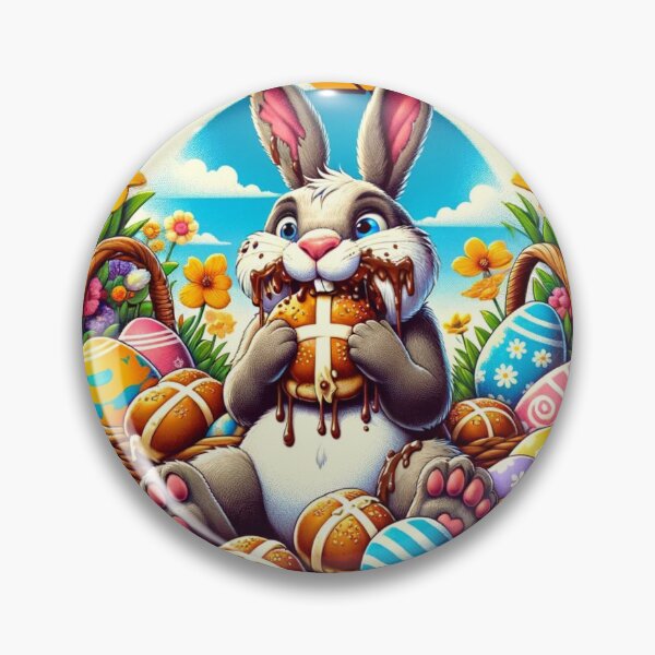 Item preview, Happy Bunny Happy Easter designed and sold by Kiwiaroha.
