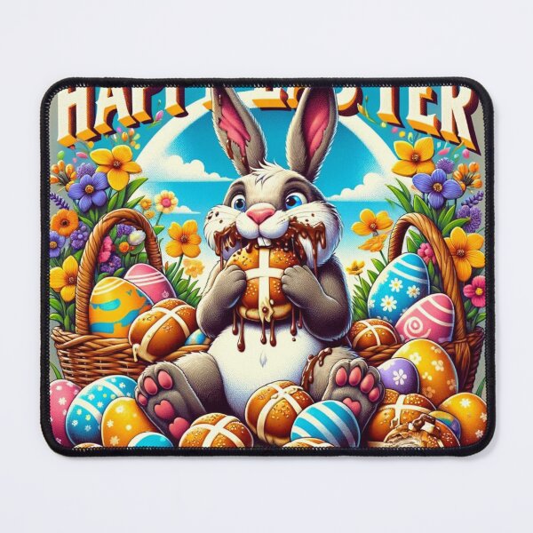 Item preview, Happy Bunny Happy Easter designed and sold by Kiwiaroha.