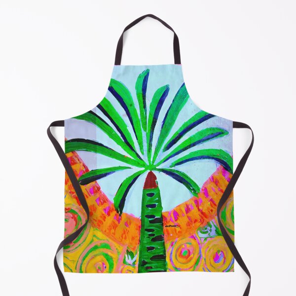 Item preview, Colorful Palm Tree in Folk Art Style - dePace' designed and sold by mrpropcake.