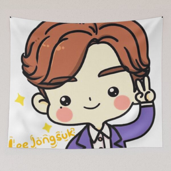 Item preview, Lee Jong Suk Cartoon Delight designed and sold by JustArtDesign9.