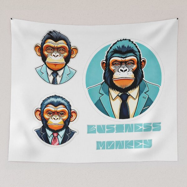Item preview, Monkey business designed and sold by ManikRaja.