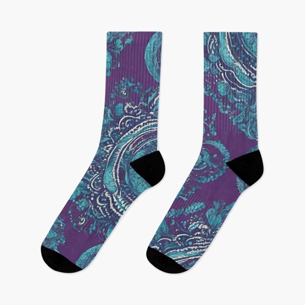 Item preview, Vibrant Hues: Exploring the Indian Purple Pattern designed and sold by aquinavortex.