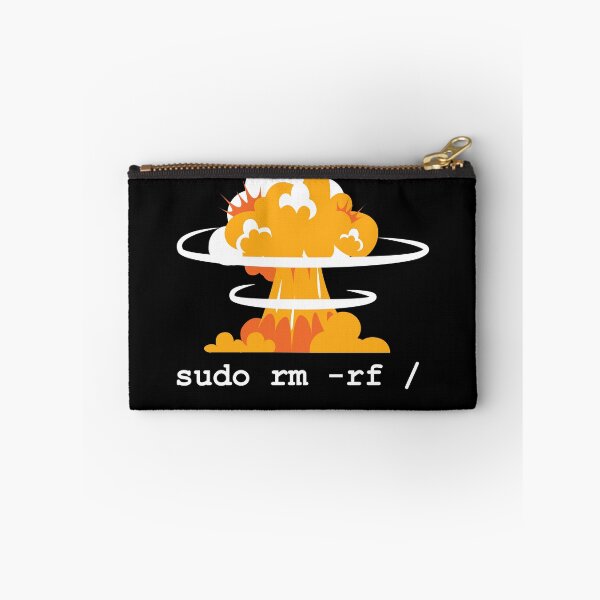 Aperçu de l'œuvre Linux - Commande Linux drôle Sudo RM RF pour hommes femmes Linux créée et vendue par farhanhafeez.