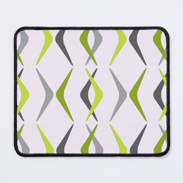 Item preview, Midcentury Boomerangs Chartreuse designed and sold by thepixelgarden.