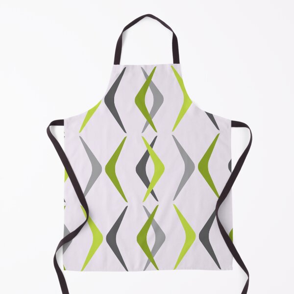 Item preview, Midcentury Boomerangs Chartreuse designed and sold by thepixelgarden.
