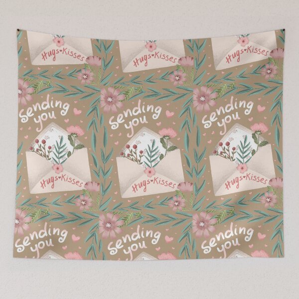 Item preview, Hugs and kisses designed and sold by pinkyfish1010.