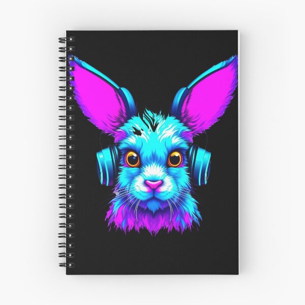 Item preview, Rabbit With Headphones designed and sold by I-I-Trading-Co.