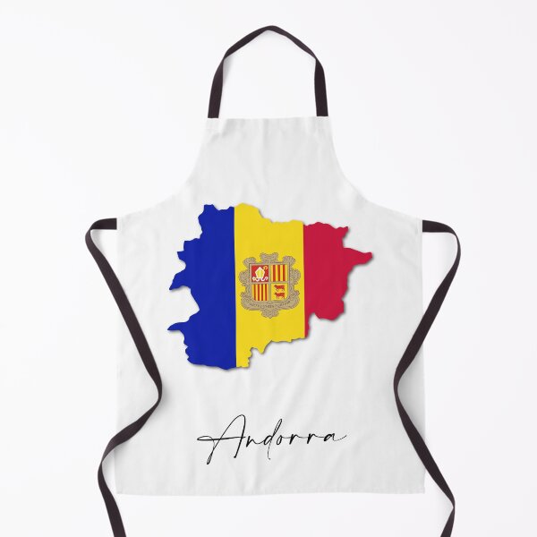 Item preview, Andorra Country Map and Flag Europe Pyrenees designed and sold by dk-design85.