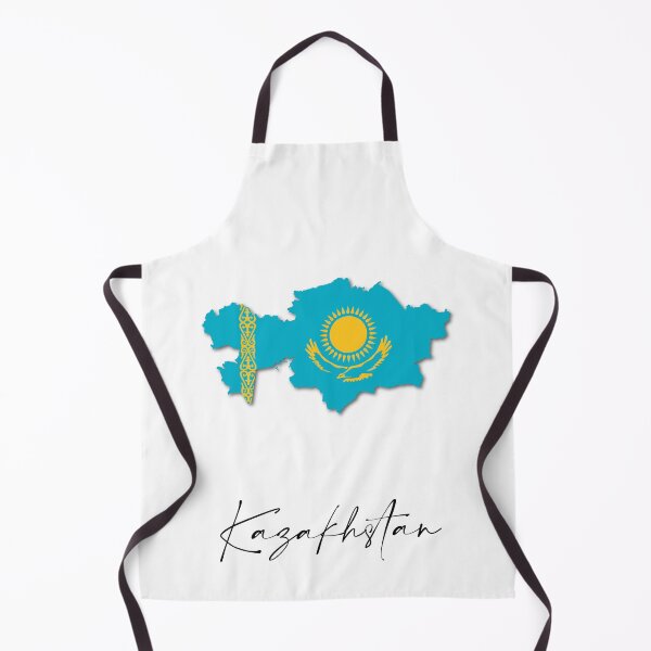 Item preview, Kazakhstan Country Map and Flag Nur Sultan Asia designed and sold by dk-design85.