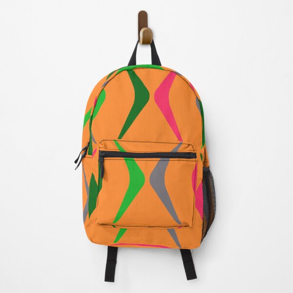 Item preview, Midcentury Boomerangs Multicolored Orange designed and sold by thepixelgarden.