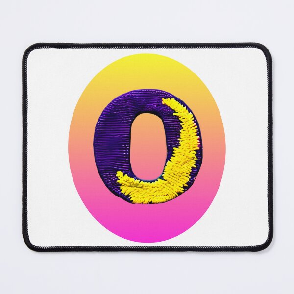 Item preview, letter O, monogram. typography collage. ABC art. gift 2024 designed and sold by Minibubb.