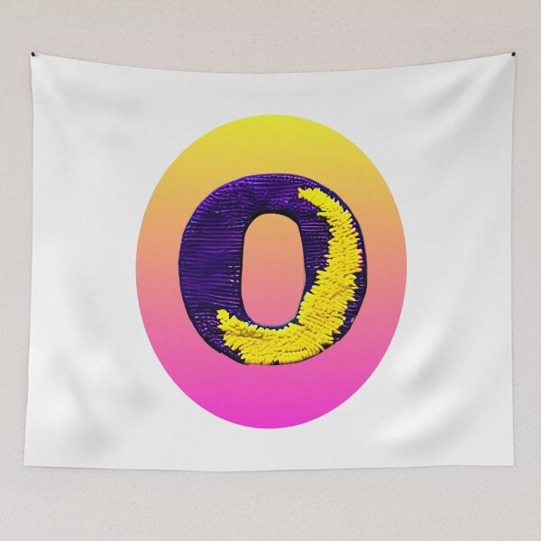 Item preview, letter O, monogram. typography collage. ABC art. gift 2024 designed and sold by Minibubb.