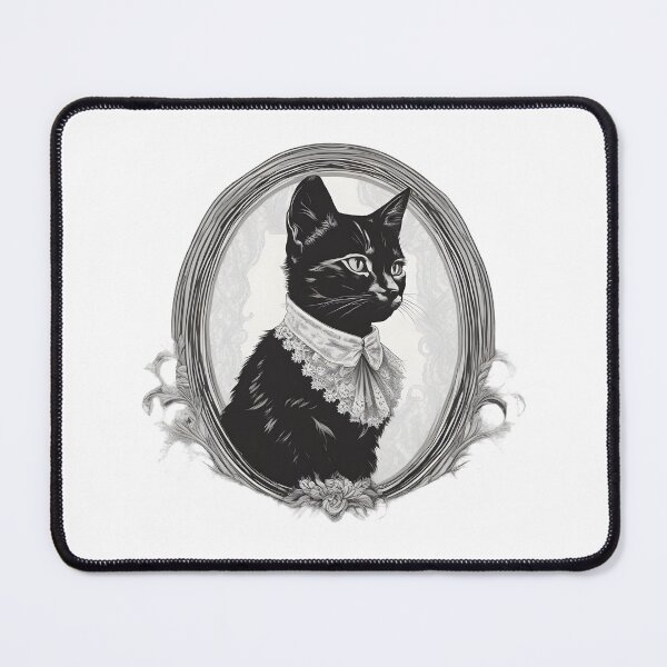 Item preview, Victorian Elegance: Black Cat Brooch designed and sold by ZipperDragon88.