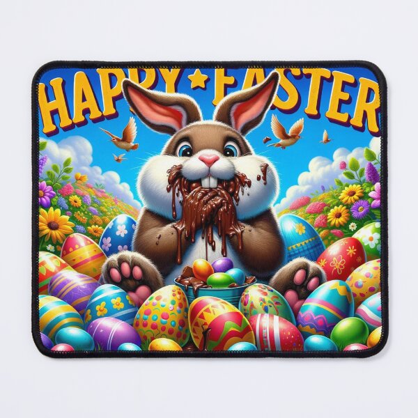 Artikelvorschau, Frohe Ostern Nom Nom Nom entworfen und verkauft von Kiwiaroha.