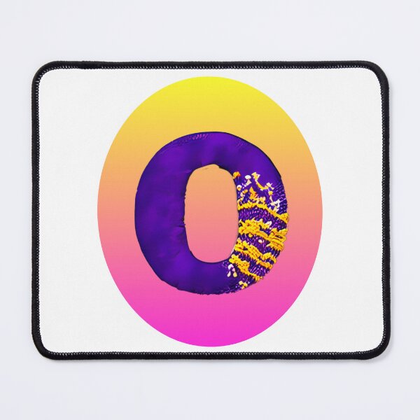 Item preview, letter O, monogram. typography collage. ABC art. gift 2024 designed and sold by Minibubb.