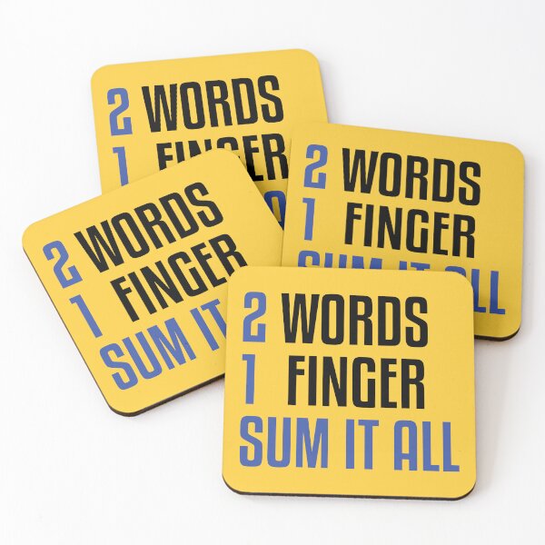 Item preview, Fuck You Equation - Funny Middle Finger designed and sold by WIZECROW.