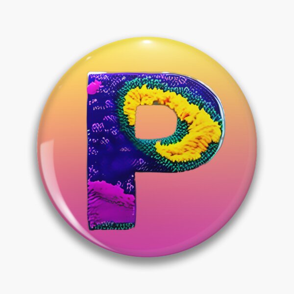 Item preview, letter P, monogram. typography collage. ABC art. gift 2024 designed and sold by Minibubb.