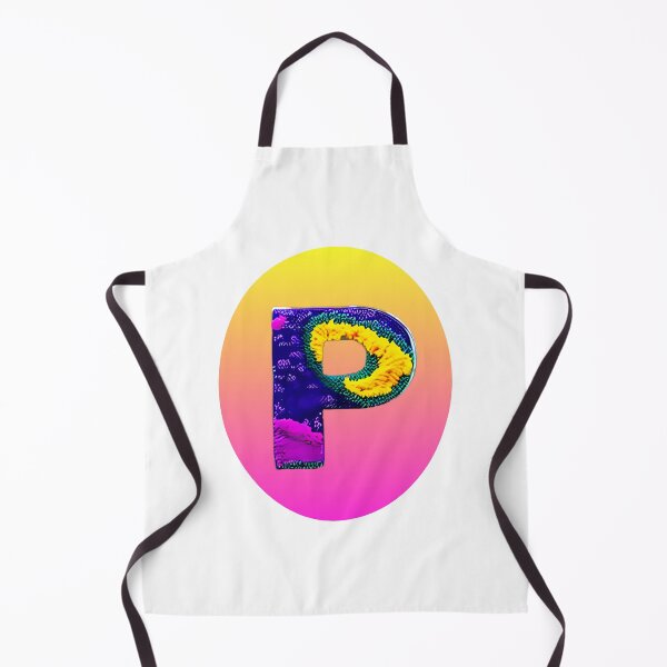 Item preview, letter P, monogram. typography collage. ABC art. gift 2024 designed and sold by Minibubb.