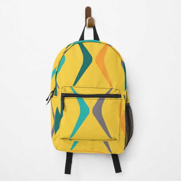 Item preview, Midcentury Boomerangs Multicolored Yellow designed and sold by thepixelgarden.