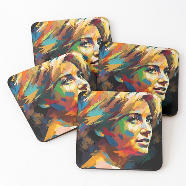 Item preview, Princess Diana Color Explosion in Portrait designed and sold by DeMuurdecoratie.