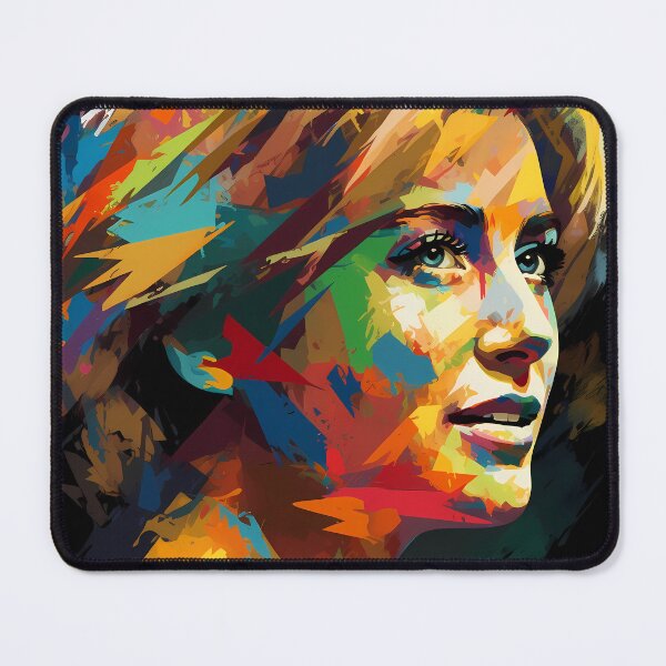 Item preview, Princess Diana Color Explosion in Portrait designed and sold by DeMuurdecoratie.