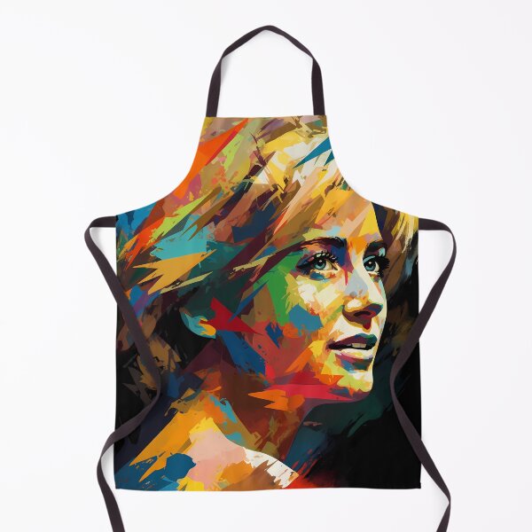 Item preview, Princess Diana Color Explosion in Portrait designed and sold by DeMuurdecoratie.