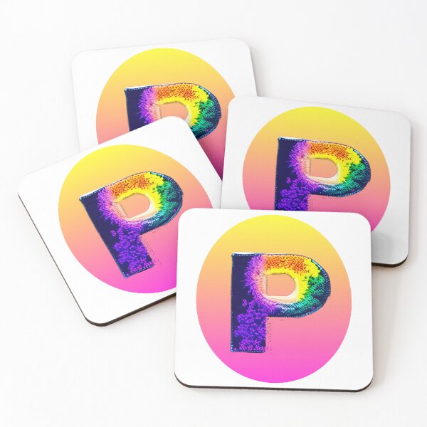 Item preview, letter P, monogram. typography collage. ABC art. gift 2024 designed and sold by Minibubb.