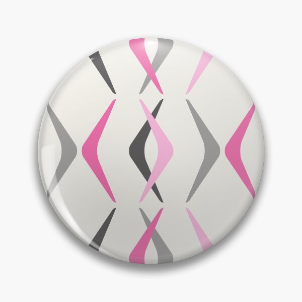 Item preview, Midcentury Boomerangs Pink designed and sold by thepixelgarden.