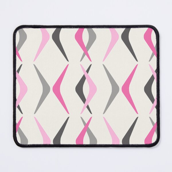 Item preview, Midcentury Boomerangs Pink designed and sold by thepixelgarden.