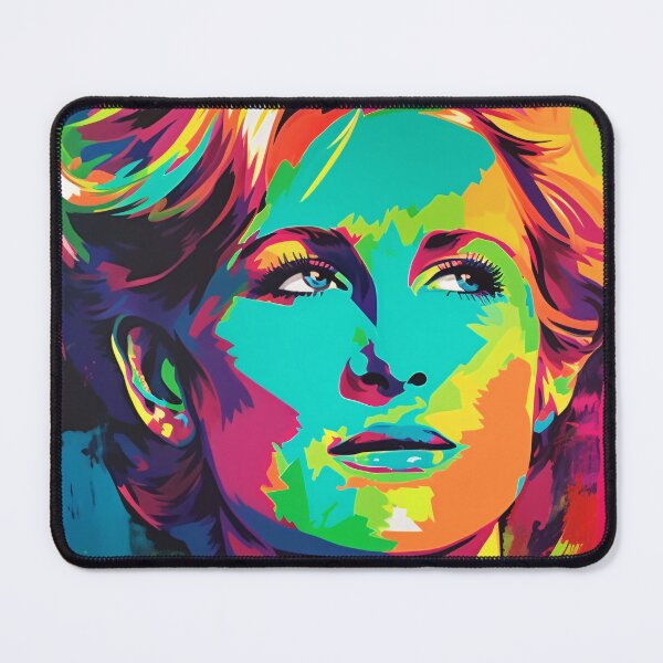 Artikelvorschau, Princess Diana Colorful Womens Portrait entworfen und verkauft von DeMuurdecoratie.