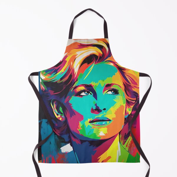 Artikelvorschau, Princess Diana Colorful Womens Portrait entworfen und verkauft von DeMuurdecoratie.