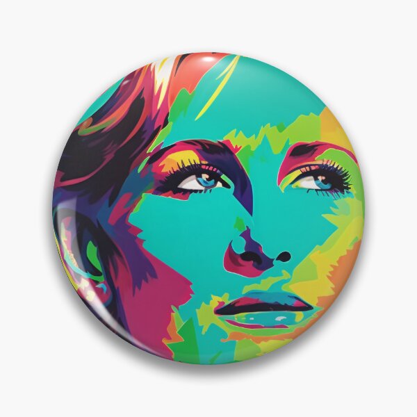 Artikelvorschau, Princess Diana Colorful Womens Portrait entworfen und verkauft von DeMuurdecoratie.