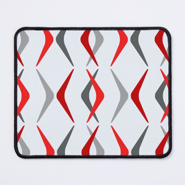 Item preview, Midcentury Boomerangs Red designed and sold by thepixelgarden.