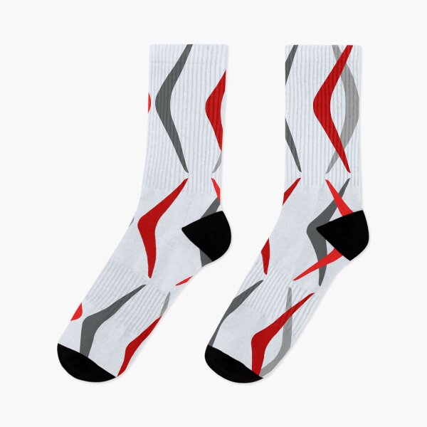 Item preview, Midcentury Boomerangs Red designed and sold by thepixelgarden.