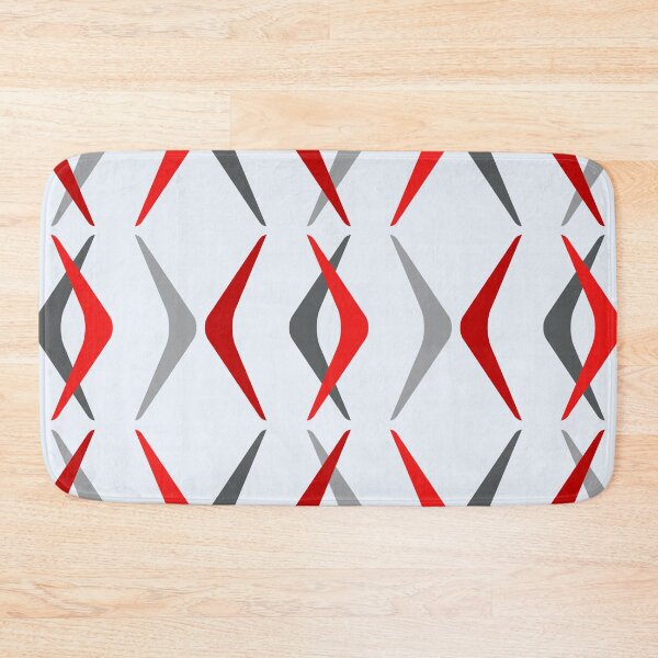 Item preview, Midcentury Boomerangs Red designed and sold by thepixelgarden.