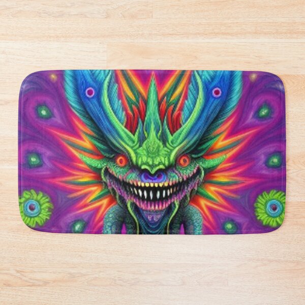 Item preview, Vintage Trippy Psychedelic Monster designed and sold by TheDarkWardrobe.
