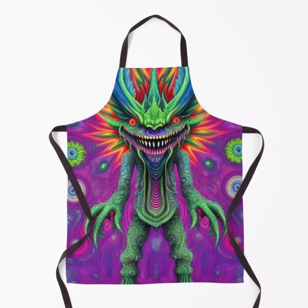 Item preview, Vintage Trippy Psychedelic Monster designed and sold by TheDarkWardrobe.