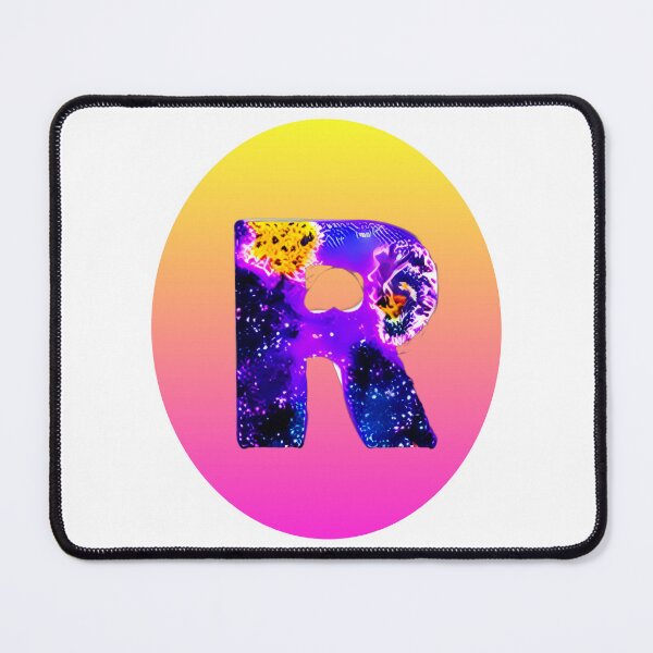 Item preview, letter R, monogram. typography collage. ABC art. gift 2024 designed and sold by Minibubb.