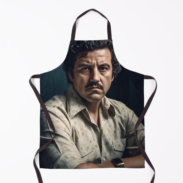 Aperçu de l'œuvre Pablo Escobar The Thoughtful Leader créée et vendue par DeMuurdecoratie.