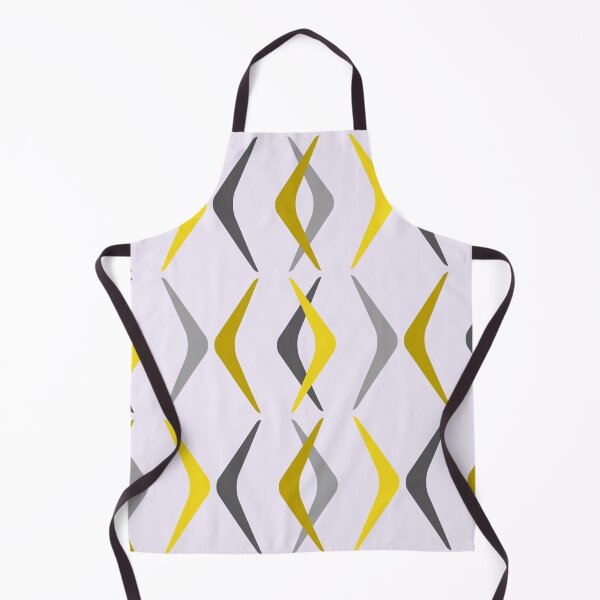 Item preview, Midcentury Boomerangs Yellow designed and sold by thepixelgarden.