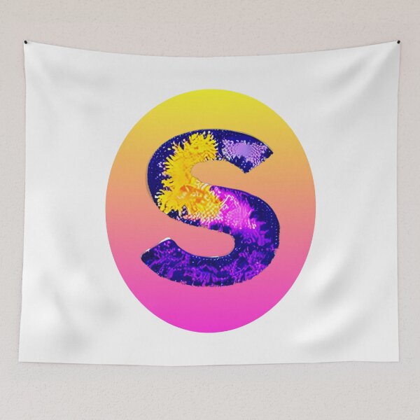 Item preview, letter S, monogram. typography collage. ABC art. gift 2024 designed and sold by Minibubb.