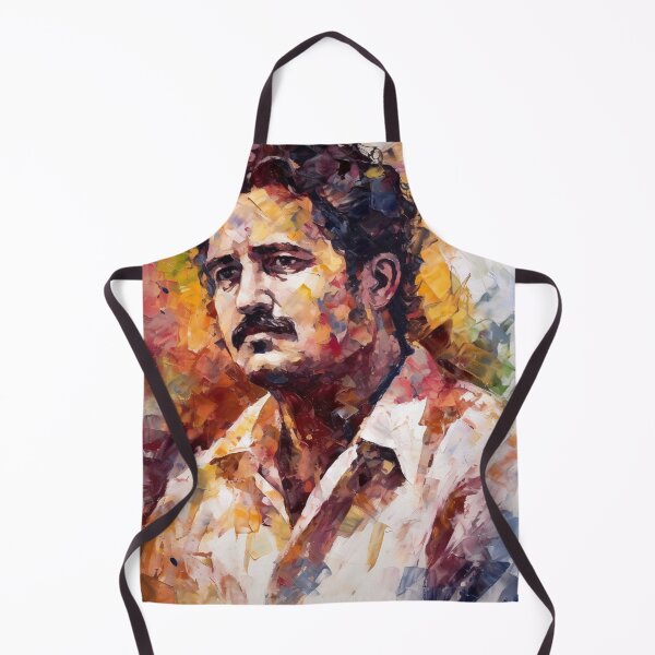 Aperçu de l'œuvre Pablo Escobar Splendor of Emotion in Colors créée et vendue par DeMuurdecoratie.