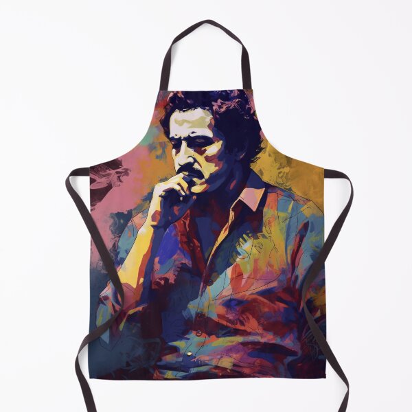 Aperçu de l'œuvre Pablo Escobar Thoughts in Color créée et vendue par DeMuurdecoratie.