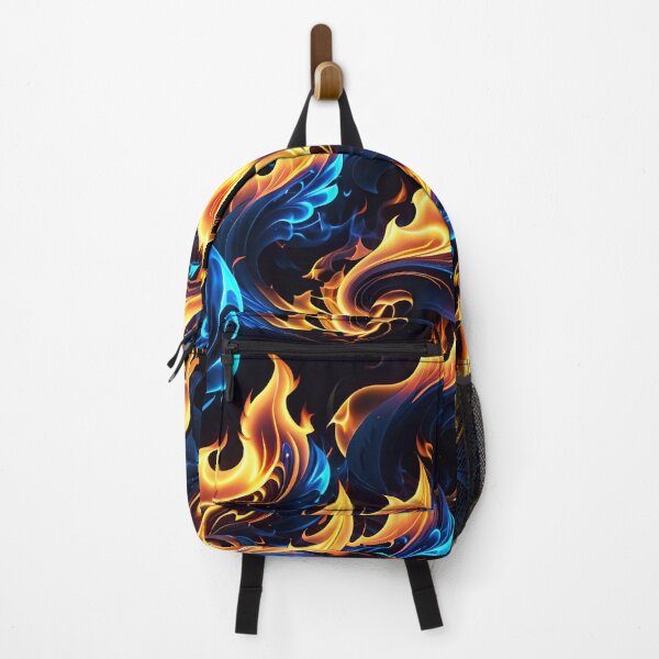 Item preview, Abstract Blue Fire Pattern designed and sold by TheArtOfPat.
