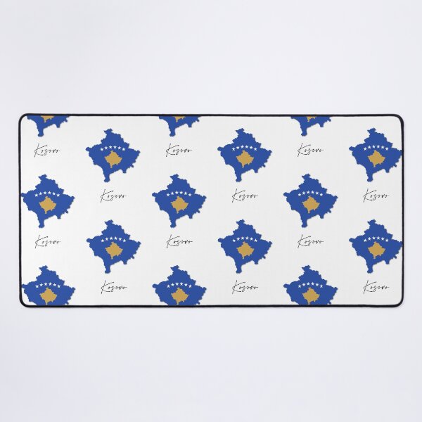 Item preview, Kosovo Country Map and Flag Pristina Europe designed and sold by dk-design85.